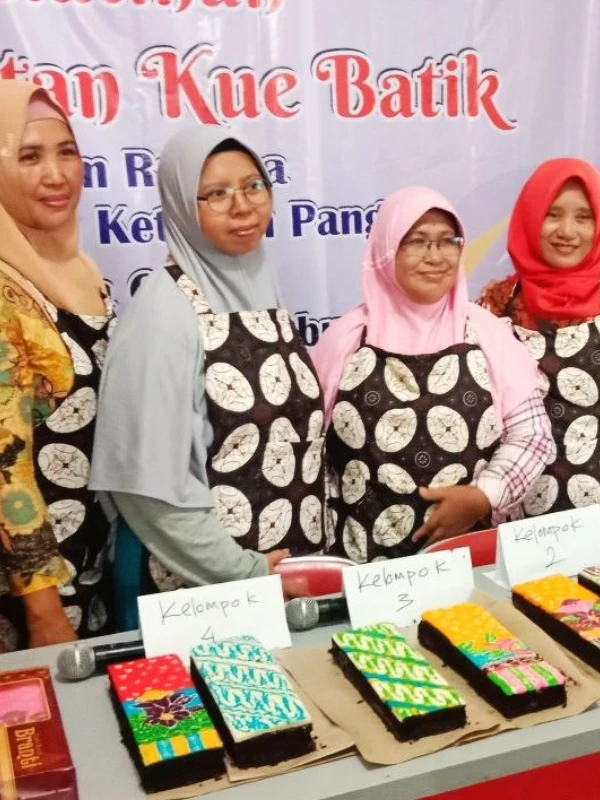 Dokumentasi pelatihan Brownies Batik 2