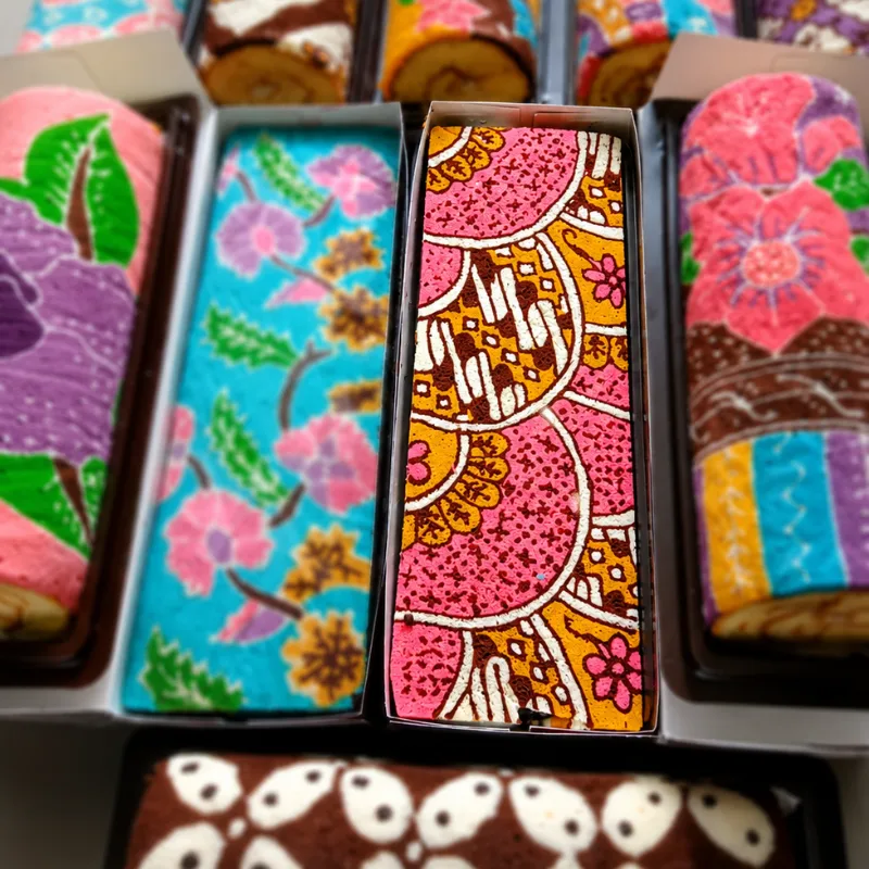 Brownies Batik motif Kombinasi